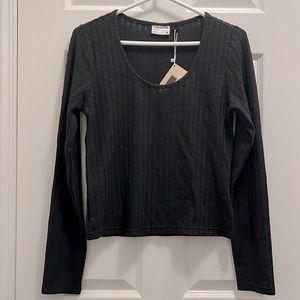 Frank and Oat Ribbed Long Sleeve NWT